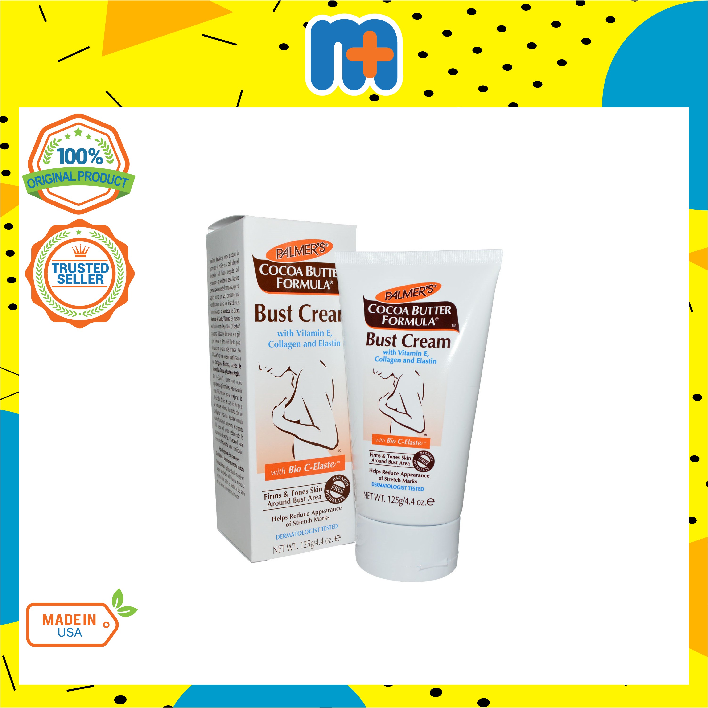 PALMERS Cocoa Butter Bust Firming Massage Cream 125g